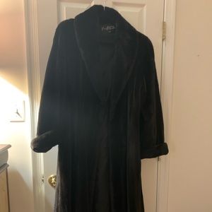 Black Male Mink Coat